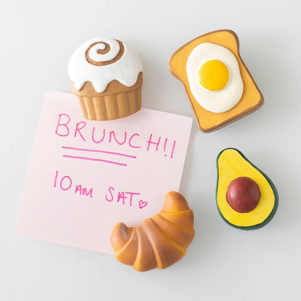 Something Different - Brunch Club Fridge Magnet Set Fridge magnet - Multicolours